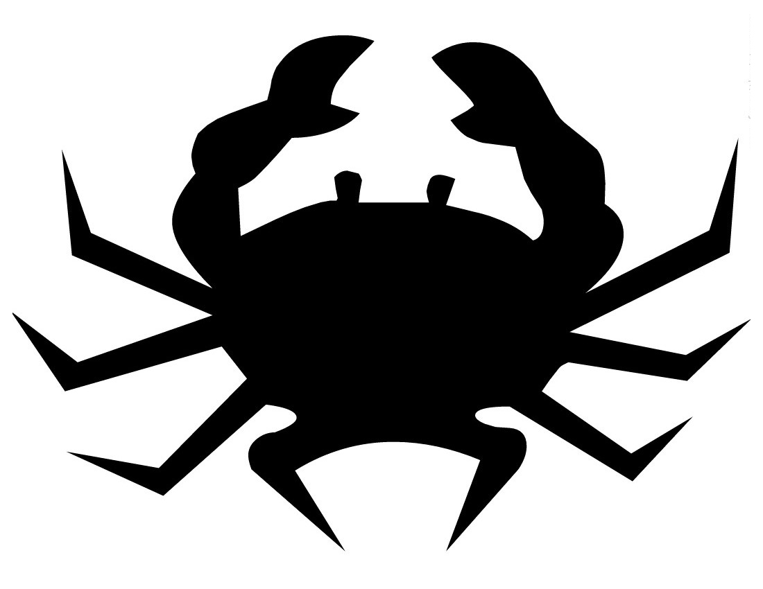 4″ X 6″ Cute Crab Vinyl Decal Sticker for Car Bumper Truck Door Home Window Wall
