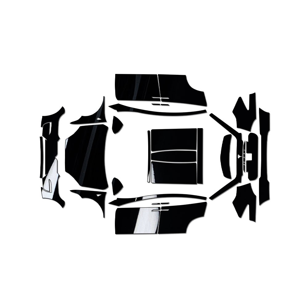 Tesla Model X 22-23 PreCut Paint Protection Film Multi-Color Wrap Color Change