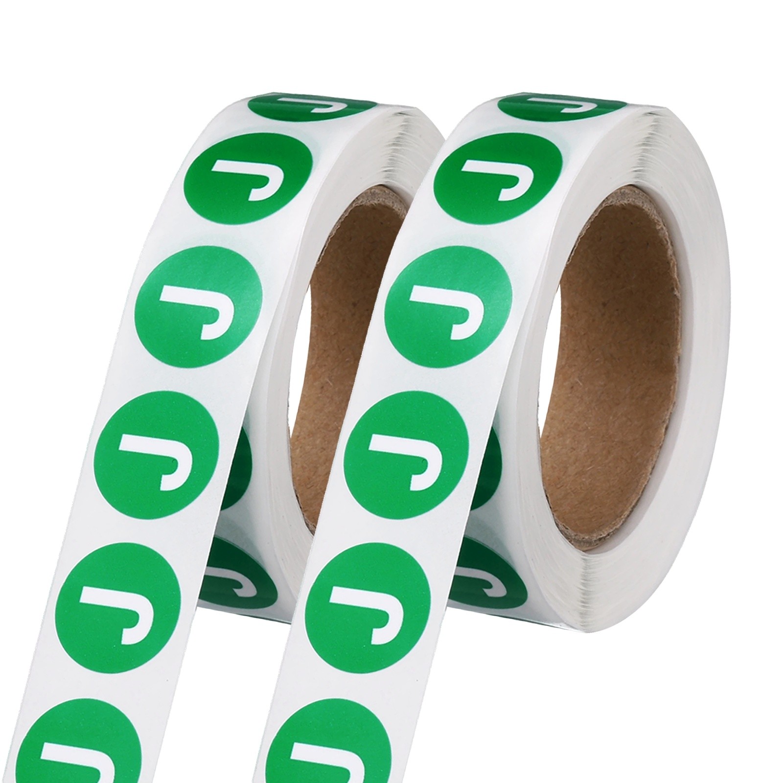 0.6″ Letter Stickers, 1200Pcs Alphabet Stickers Letter J for Office, Green