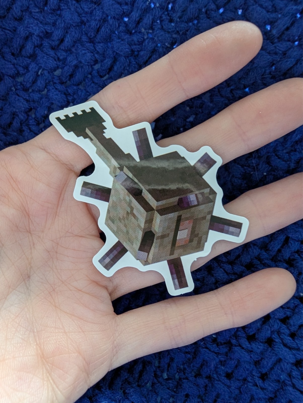 Peculated graphic, Video game, Minecraft, Vinyl, Sticker