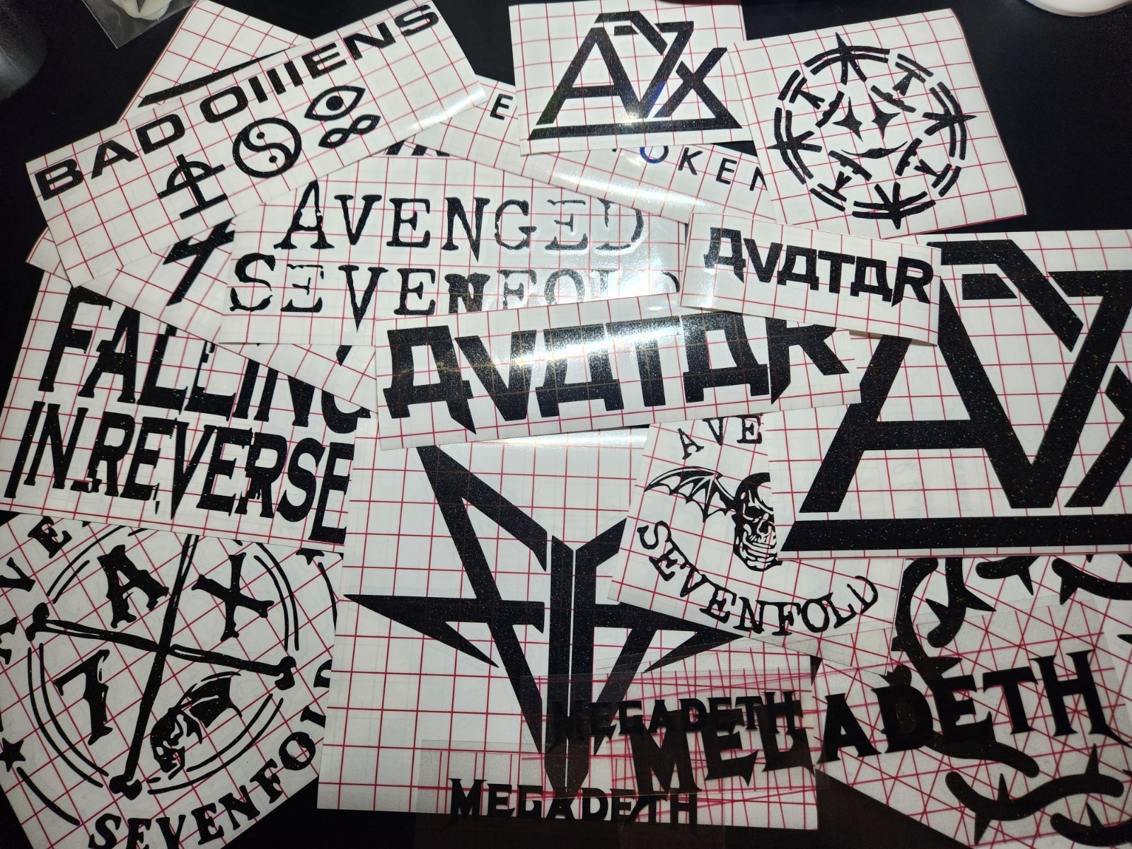 MOTIONLESS IN WHITE Custom Decal Vinyl Stickers