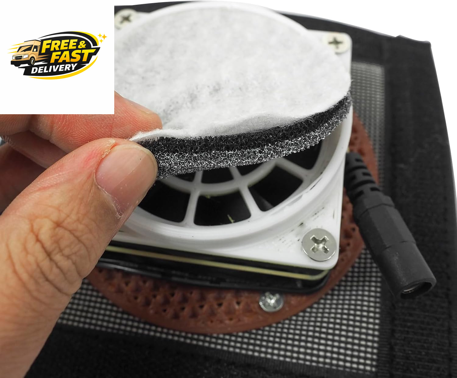 Upgrade 3-Layers Filter System Smoke Exhaust Kit with 5000RPM Fan and Speed Cont
