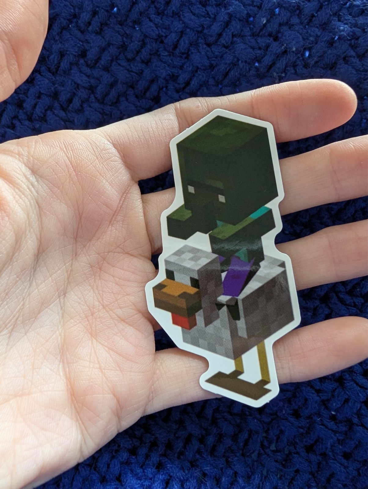 Peculated graphic, Video game, Minecraft, Vinyl, Sticker