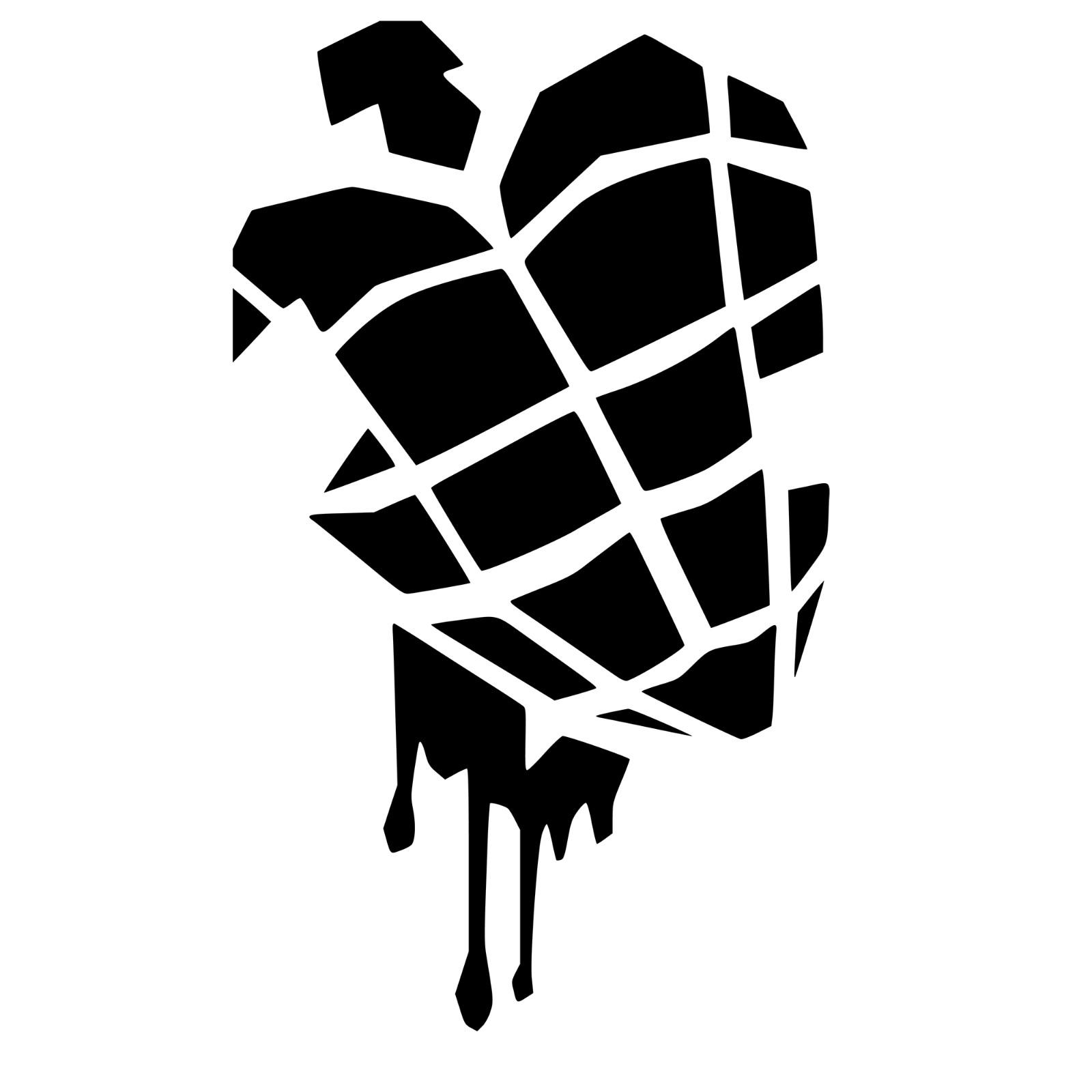 4″ Green Day Heart Hand Grenade Music Vinyl Decal Sticker