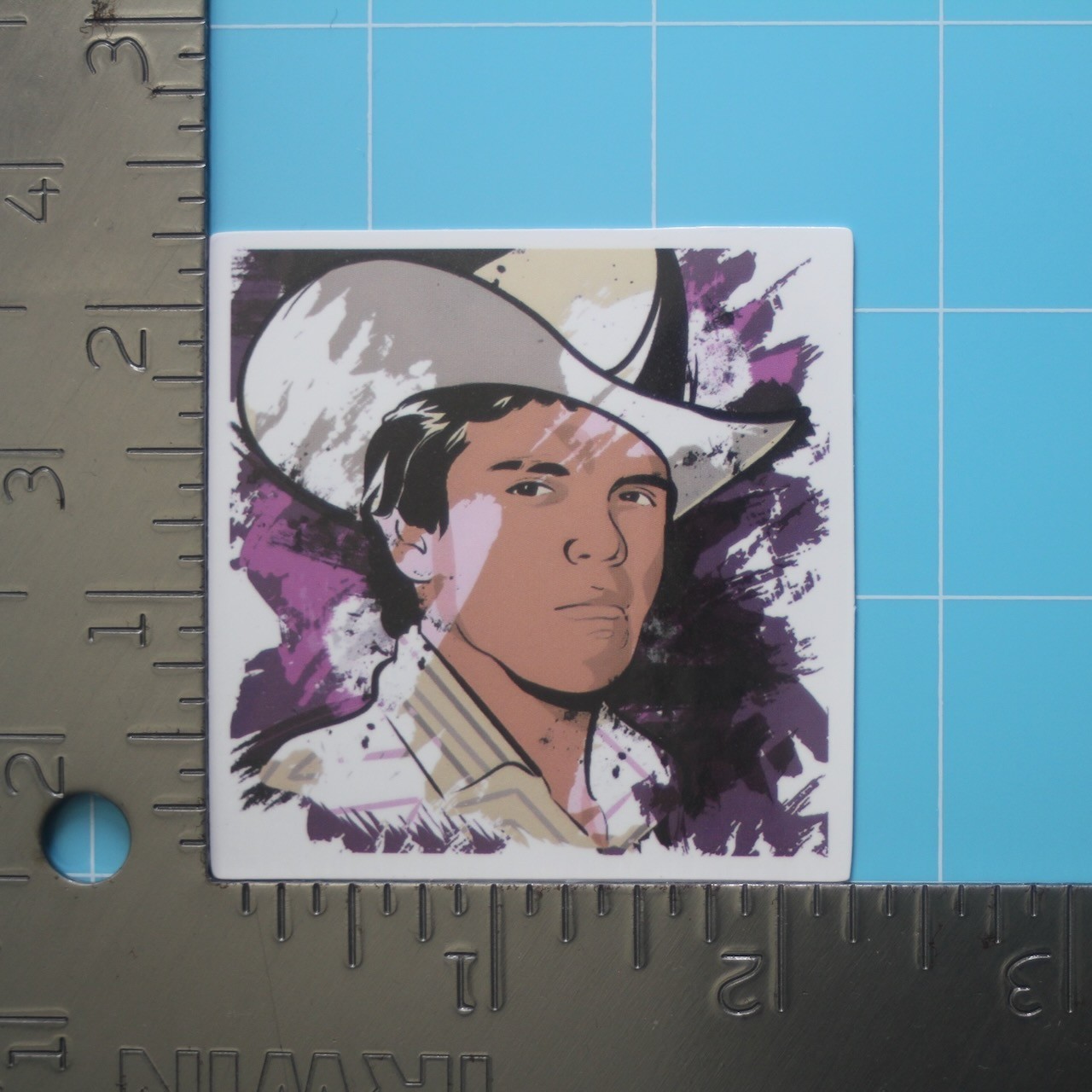 Chalino Sanchez Sticker (EL REY DEL CORRIDO) Mexico Cartel Gangster, Gloss Decal
