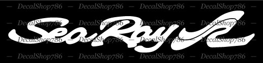 Sea Ray Boats – Outdoor Sports – Car/SUV/Truck Vinyl Die-Cut Peel N’ Stick Decal