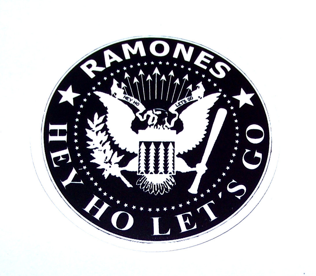 RAMONES Cut Sticker Decal Band Music Rock Punk The Ramones – Hey Ho Let’s Go