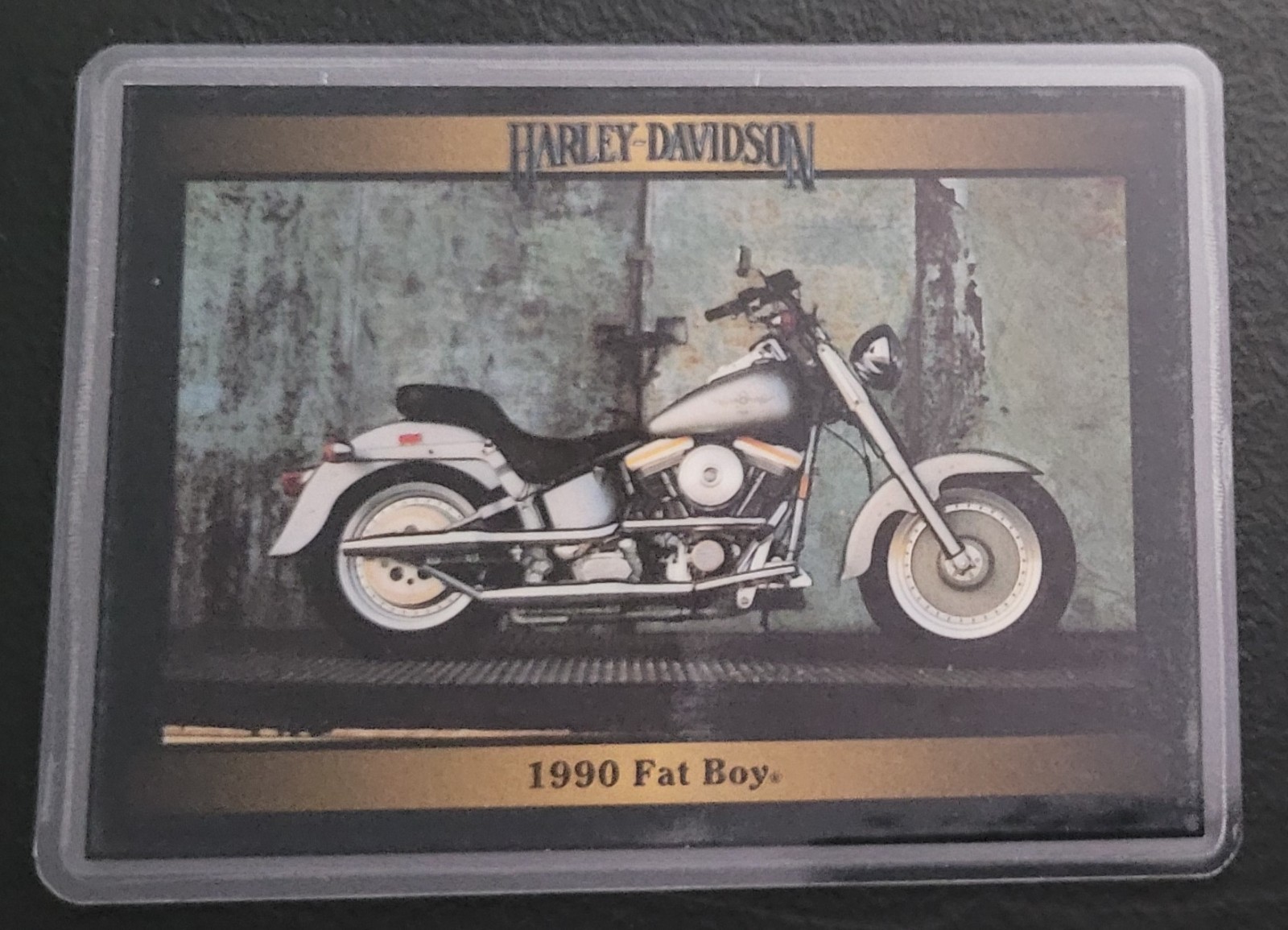 Vintage Harley-Davidson Collectible Card Fridge/Locker/Cabinet Laminated Magnets