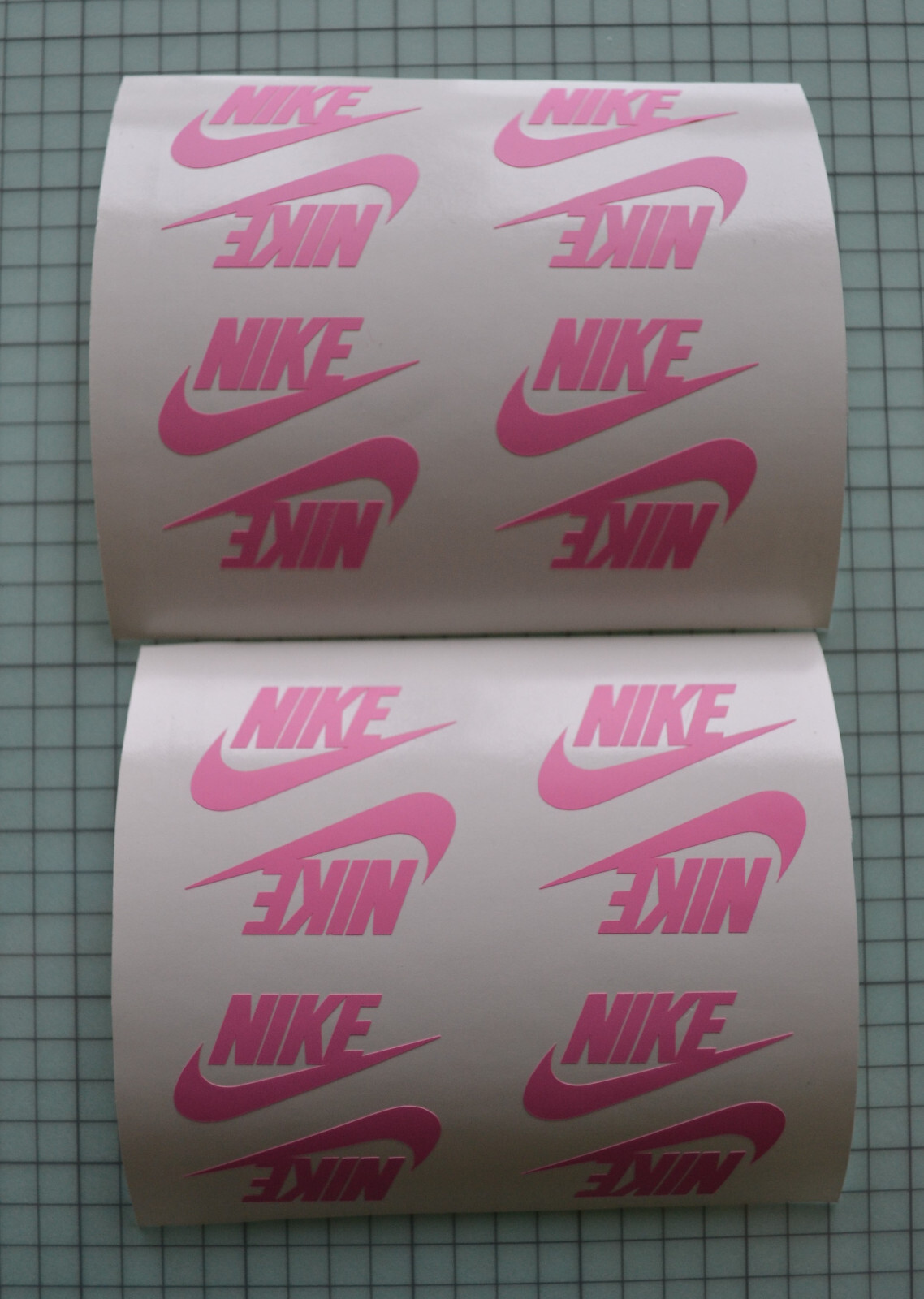 Set of 10 ( size 1′-3′) Nike Vinyl decals for Laptops, Walls, Cars, Party