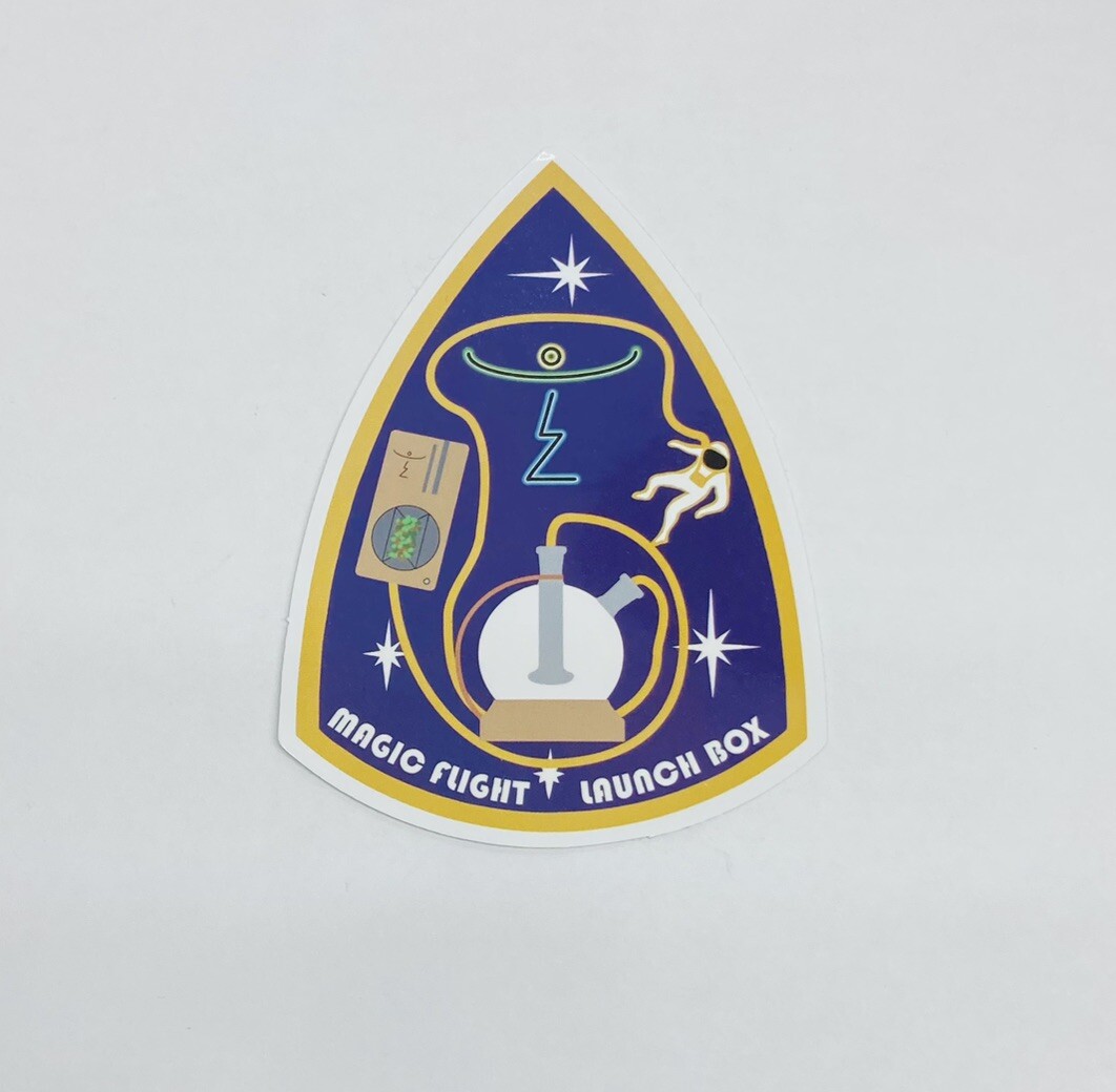 NASA Gemini Space Shuttle Sticker Vinyl Decal Magic Flight Art Travel NASA P1
