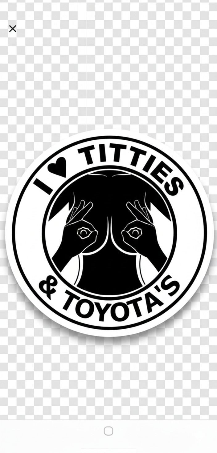 “I Love Titties And Toyotas Sticker Decal Phone Laptop PICK ONE