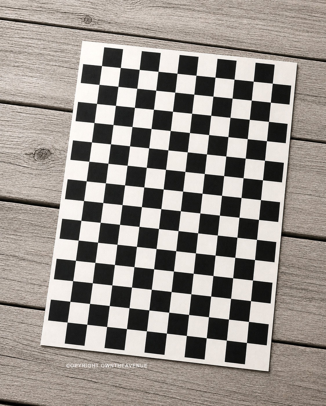 Checkered Design Vinyl Sticker Decal Skin Wrap 10″