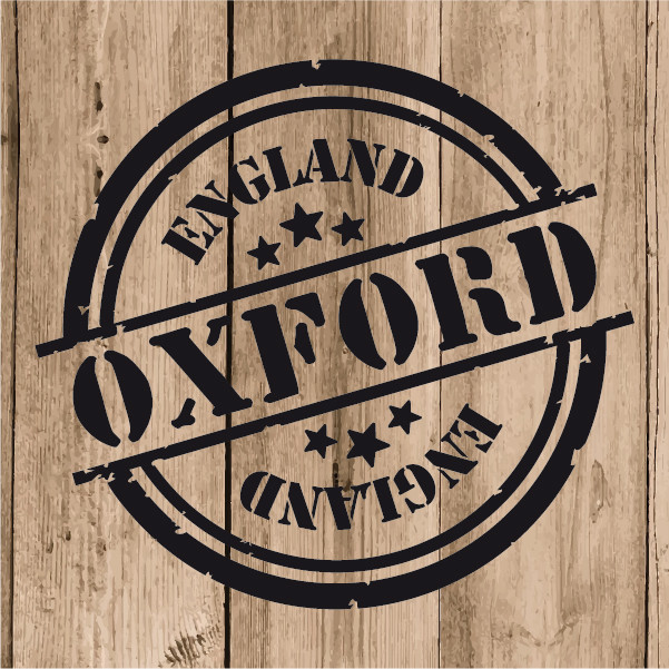 Oxford Sticker Vinyl 10 cm / 4″ Decal Stamp Oxford England Wall Laptop Moto Car