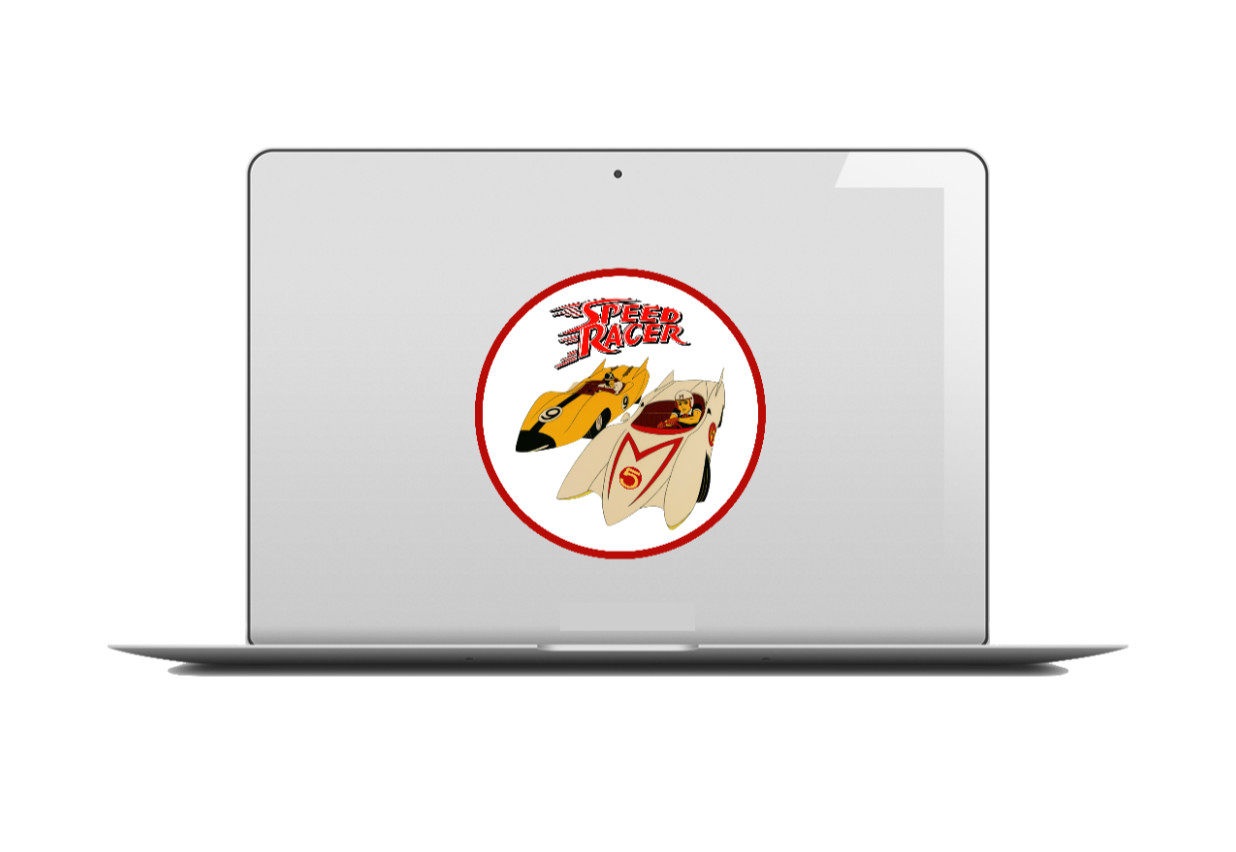 Speed Racer & Racer X – 4″ Handmade Vinyl Decal Sticker Car Truck Laptop Cooler