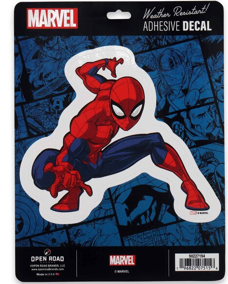 Marvel Spider-Man Web Shooting Adhesive Sticker Decal