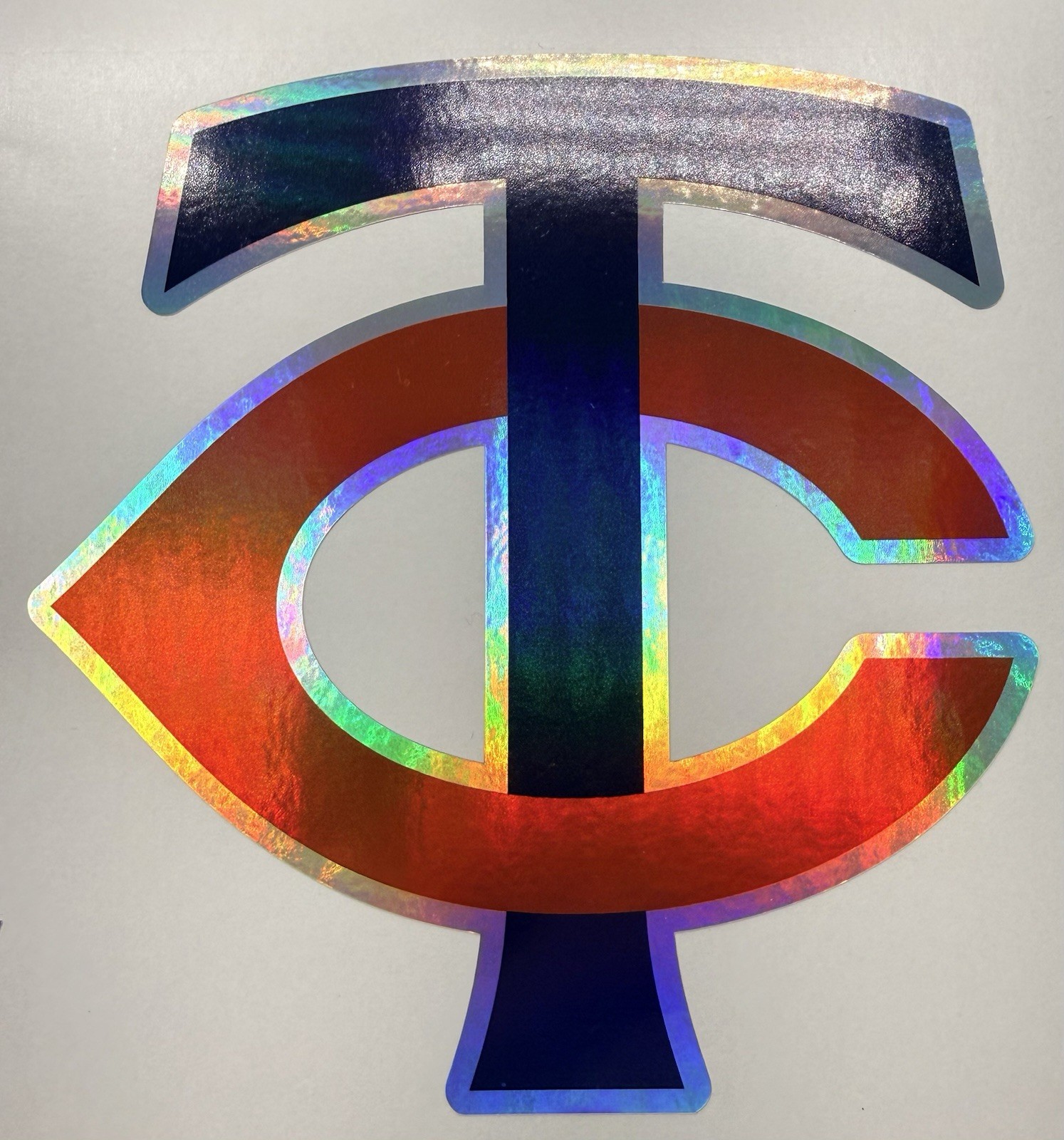 Minnesota Twins Holographic Vinyl Decal