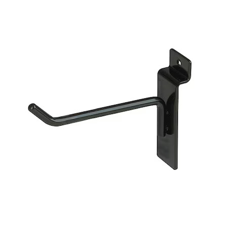 Econoco Ebl/H4 Hook, Blk, 4 In L, 1/2 In W, Pk96