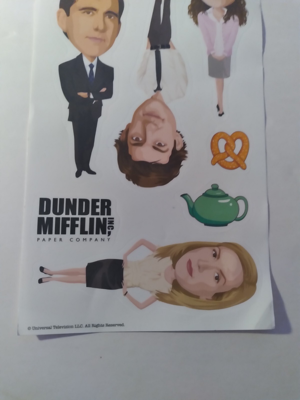 THE OFFICE 10 Wall Decals Removable & Repositional Stickers Made in USA! NEW