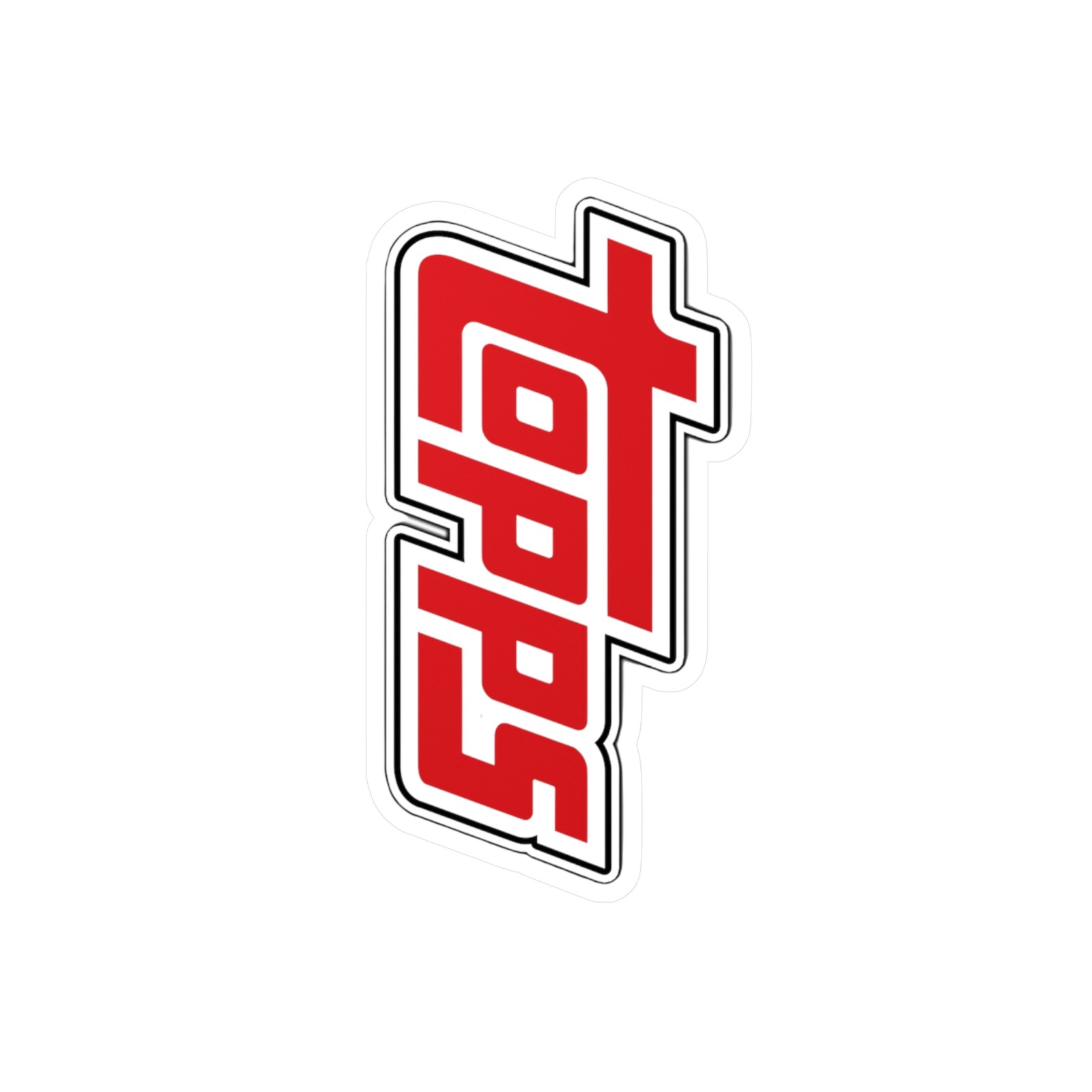 Topps Logo Kiss-Cut Vinyl Decals for Personalizing, Car Stickers, Home Decor