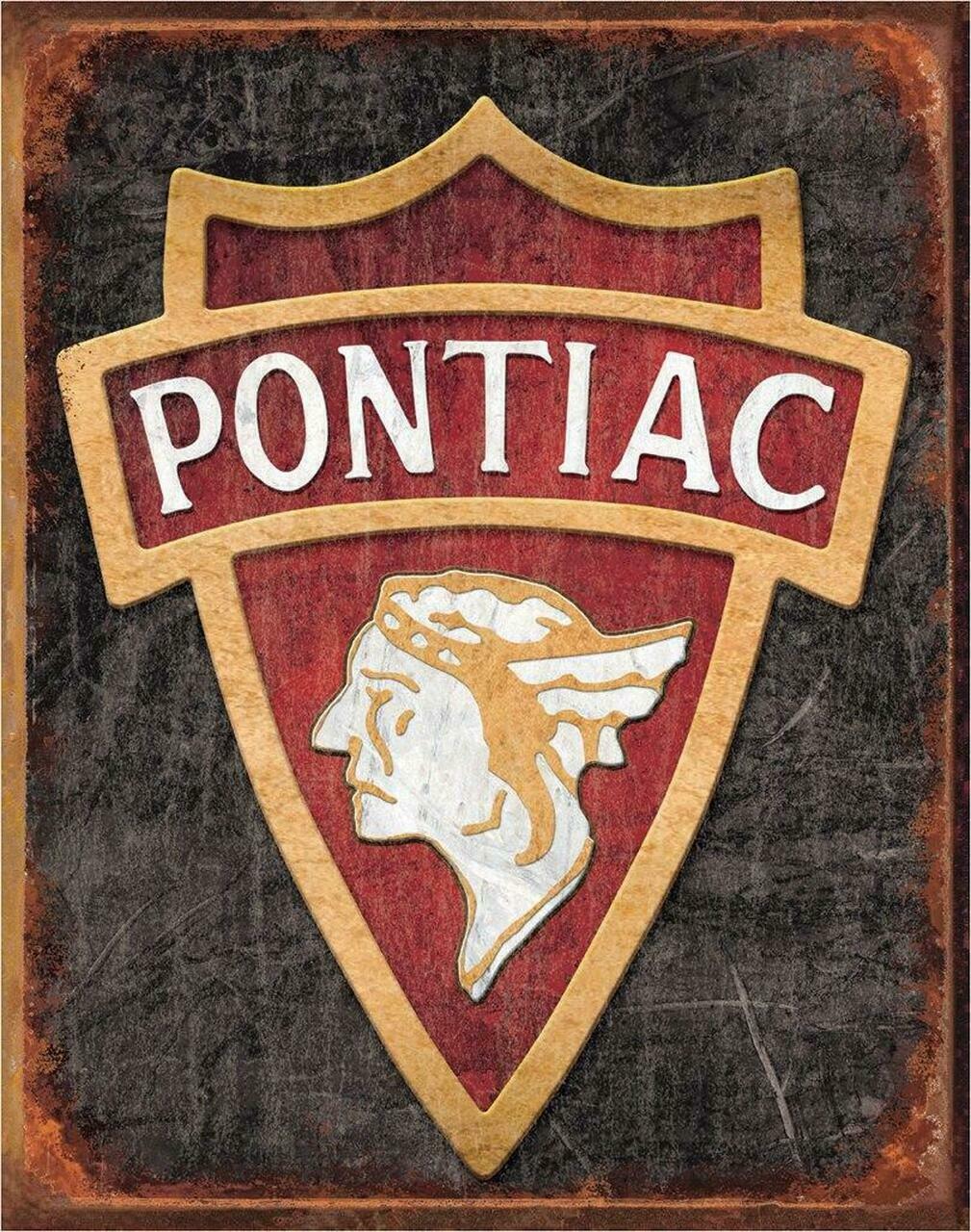 General Motors 1930 Pontiac logo Vinyl Decal Sticker Waterproof