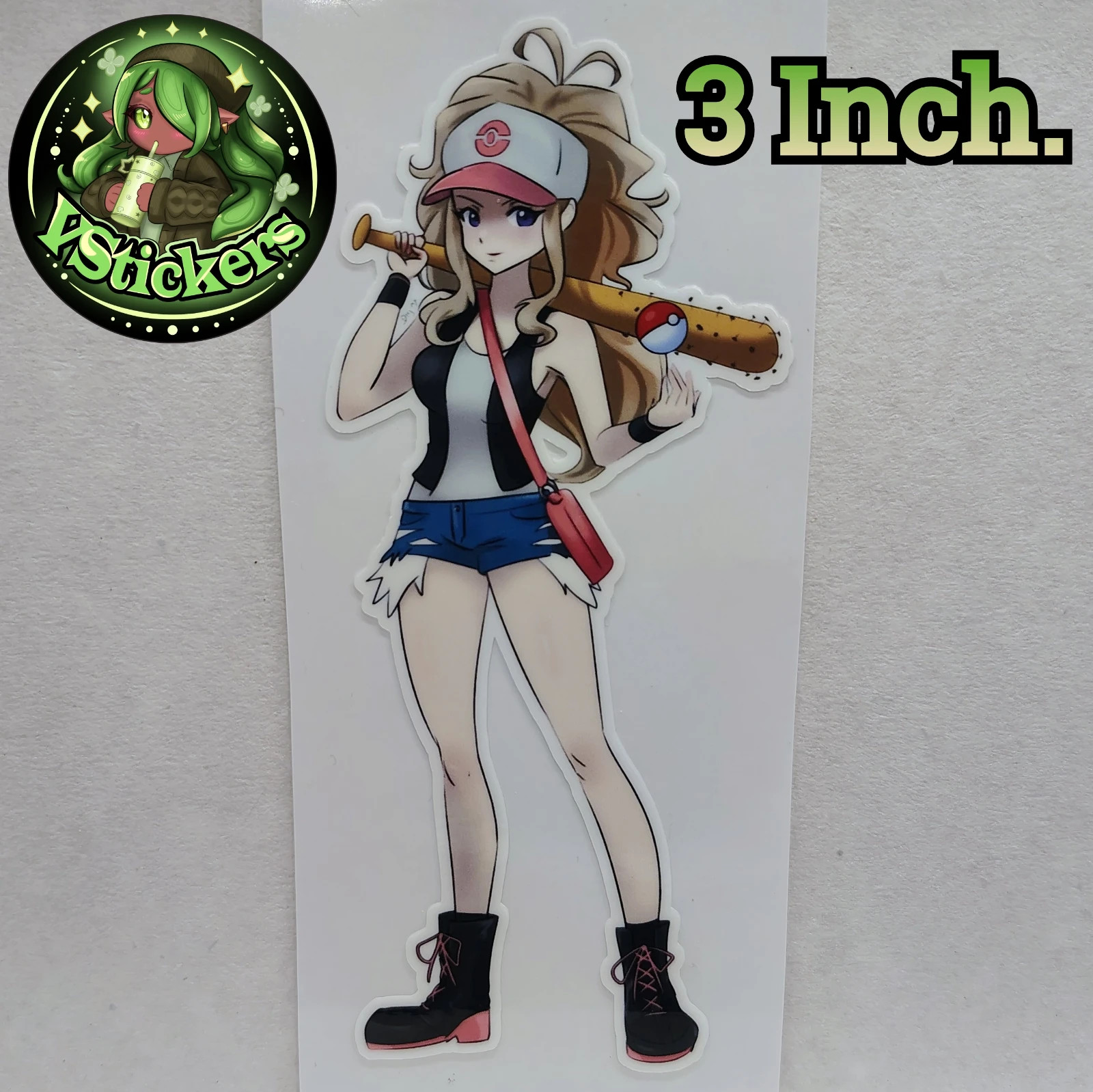 [OC][3 Inch.] Crossia Thalius Hilda Cosplay – Water-Resistant Vinyl Sticker!