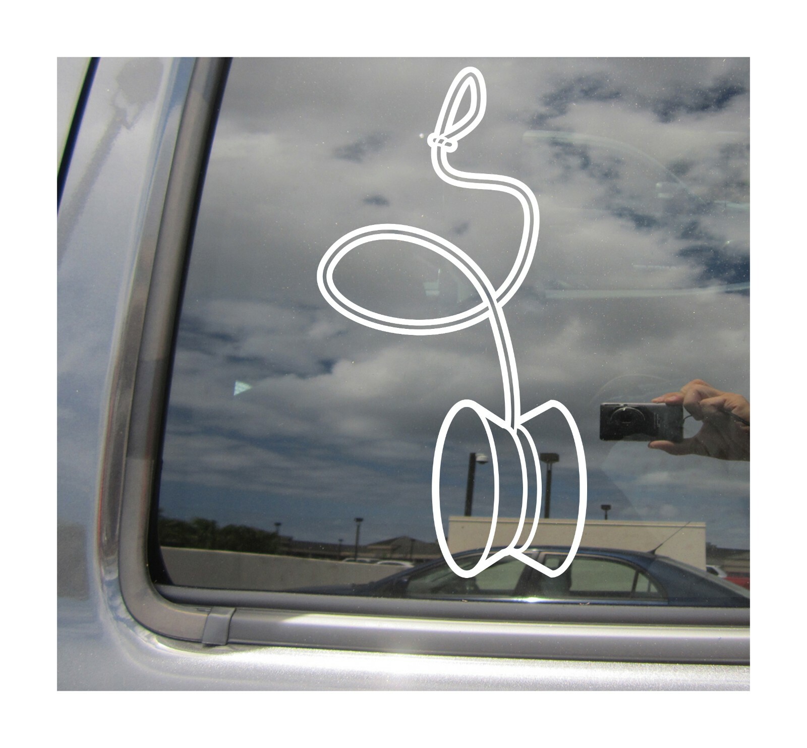 Yoyo Yo-Yo – Toy Hobby – Car Auto Window Vinyl Decal Sticker 04053