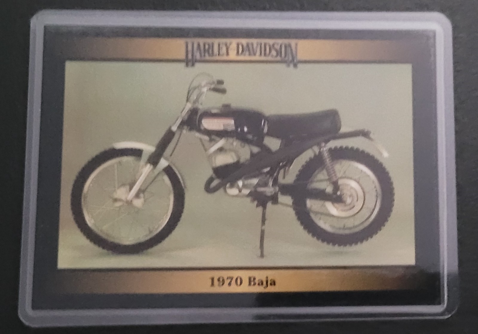 Vintage Harley-Davidson Collectible Card Fridge/Locker/Cabinet Laminated Magnets