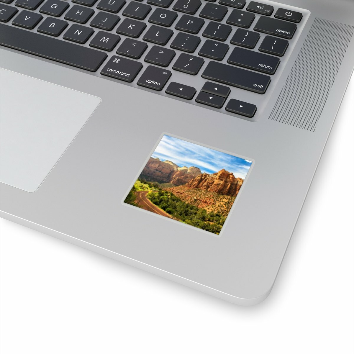 Zion National Park Photo Sticker, Zion Sticker, National Park Sticker, National