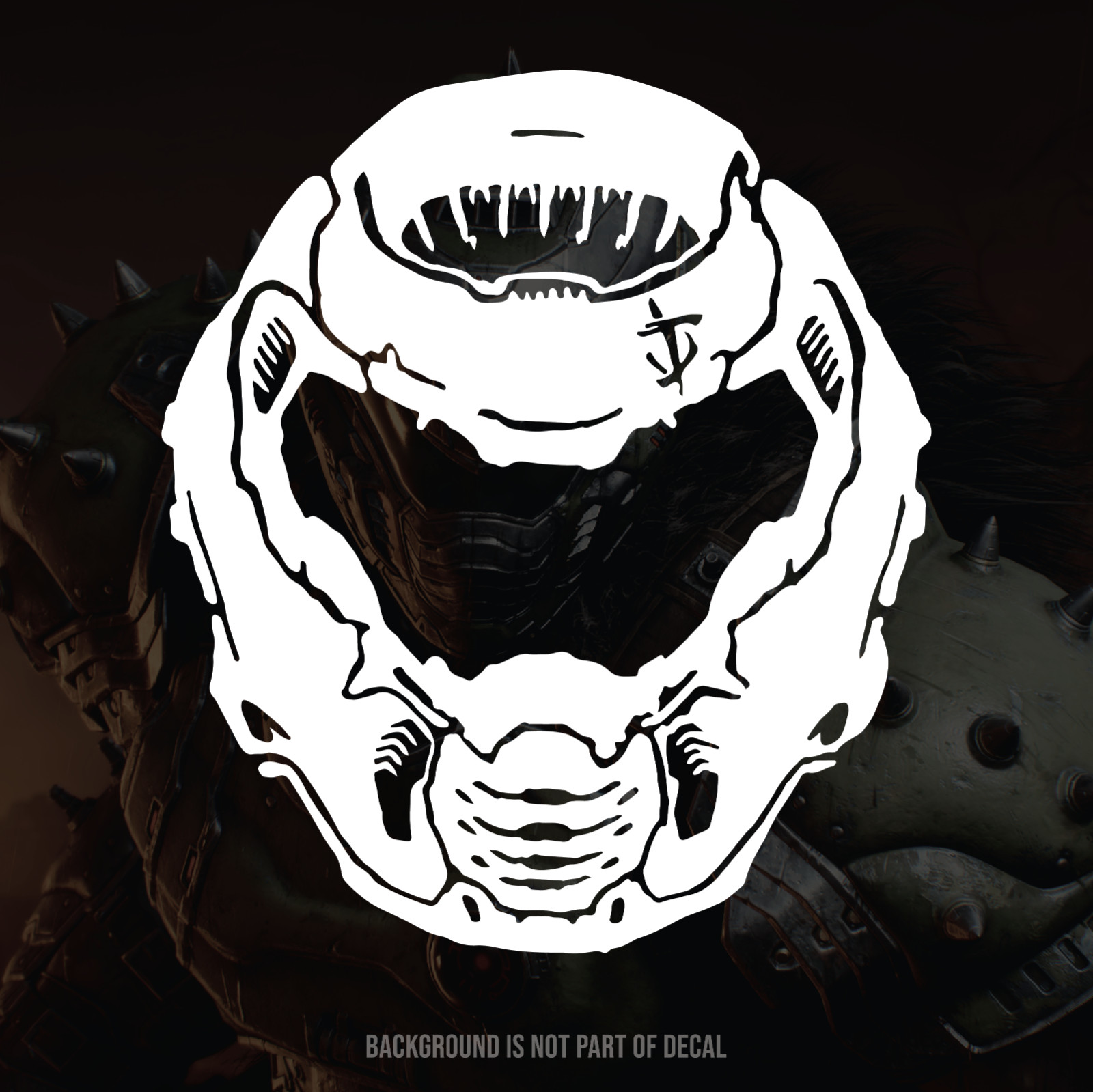 Doom Space Marine – Doom Guy Vinyl Decal Sticker