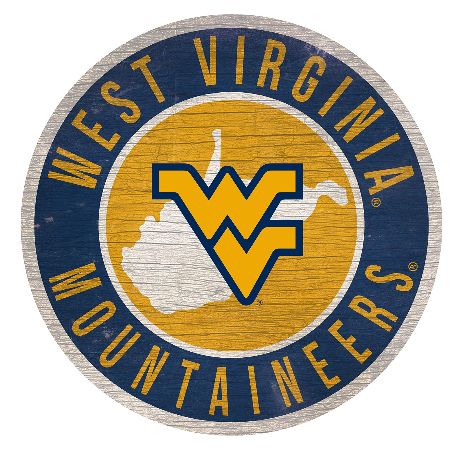 West Virginia Mountaineers Weather Resistant Vinyl Decal/Sticker 06