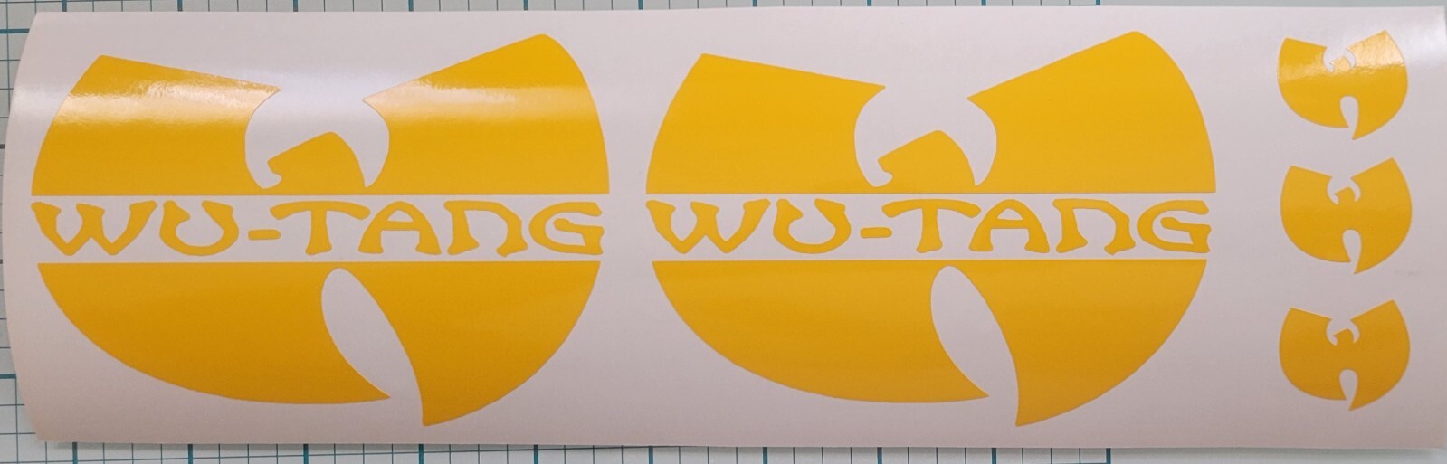 5 Wu-Tang Street Wear Vinyl Decals Sticker Set Car Truck Windows laptop cups