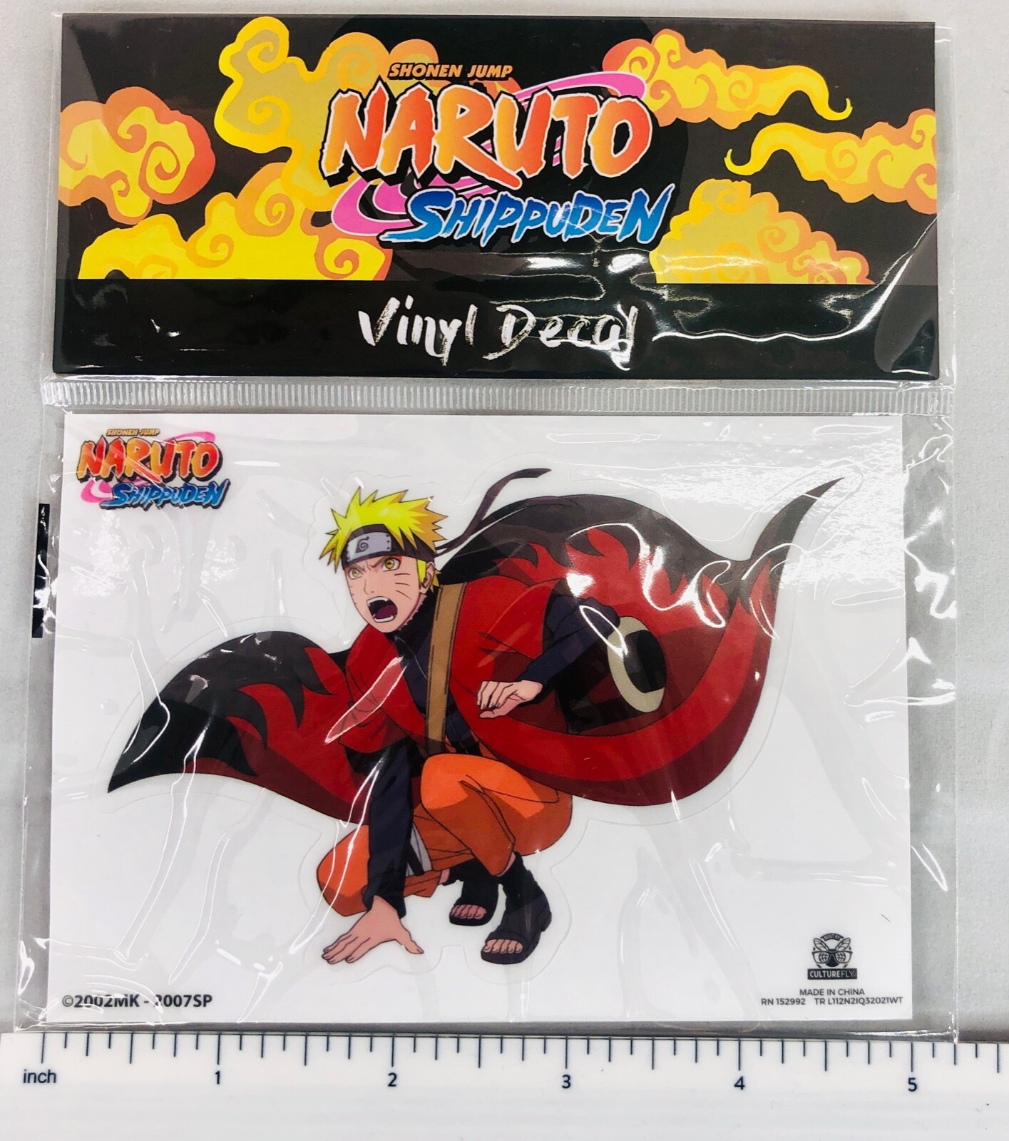 NEW – Naruto Shippuden Anime Ninja Vinyl Decal/Sticker by CultureFly, 5″ x 3.5″