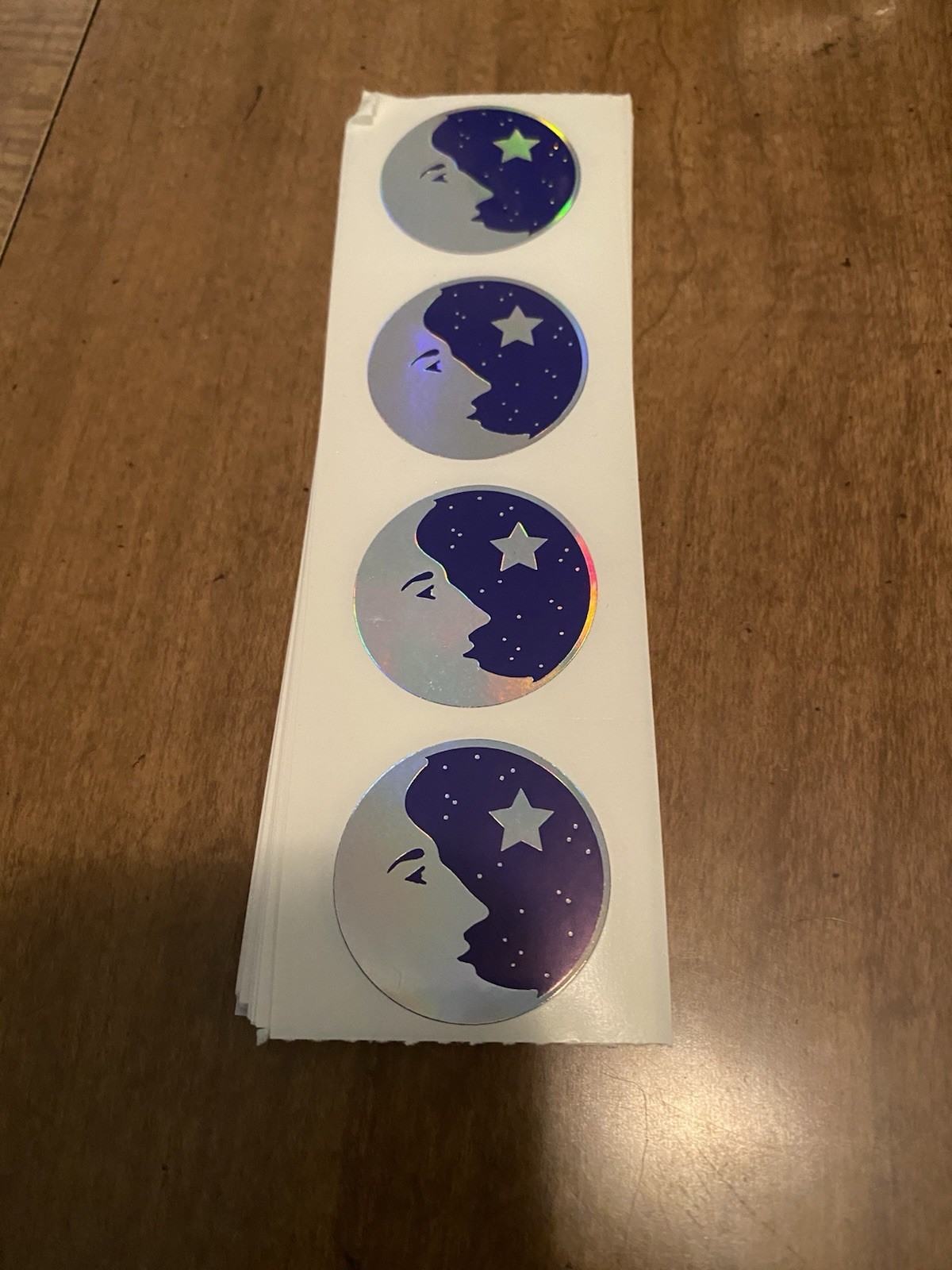 Mrs. Grossman’s Reflections Moon & Star Foil Stickers