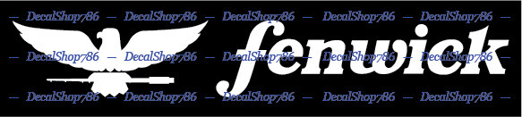 Fenwick Fishing Rods -Outdoor Sports- Vinyl Die-Cut Peel N’ Stick Decal/Sticker