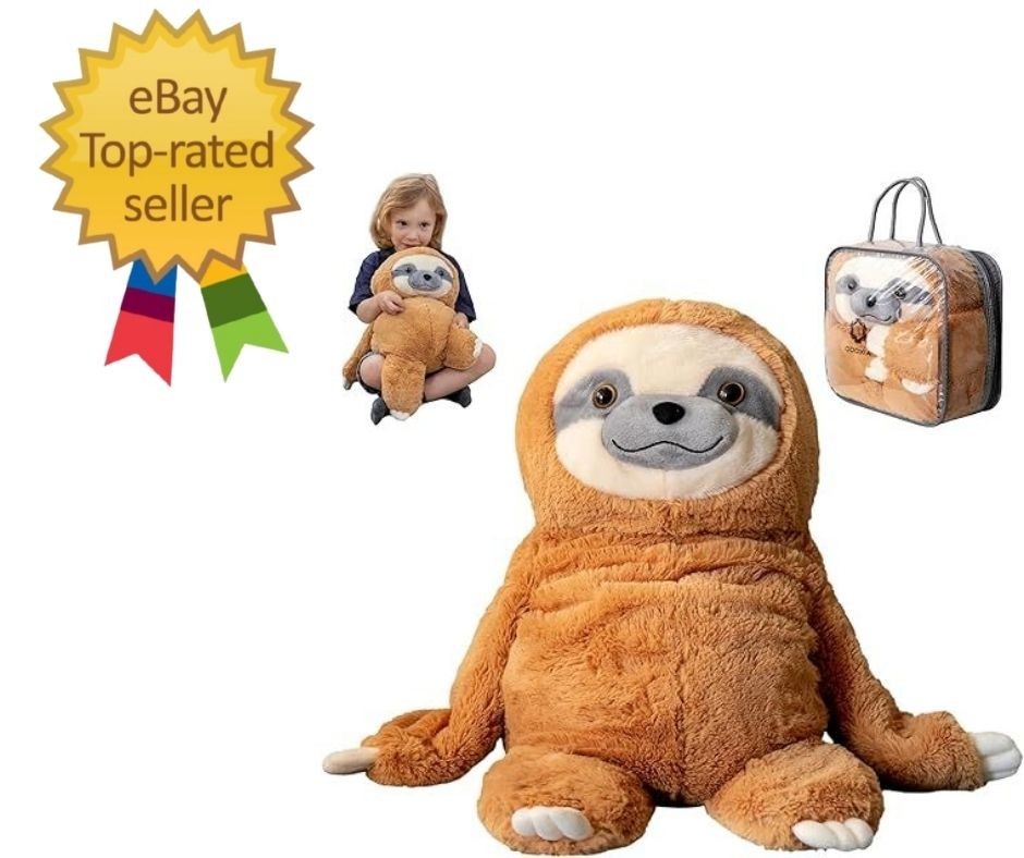 Weighted Stuffed Animal for Anxiety | Calming & Comforting 5 Lbs | Weighted Plus