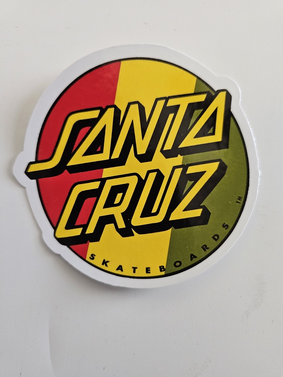 Reggae Santa Cruz Sticker