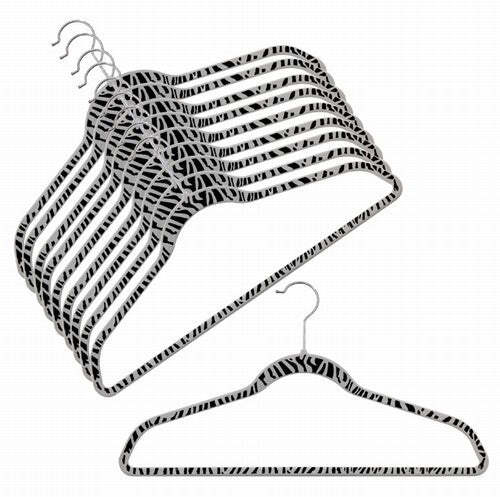 Slim-Line Printed “Zebra” Shirt/Pant Hanger