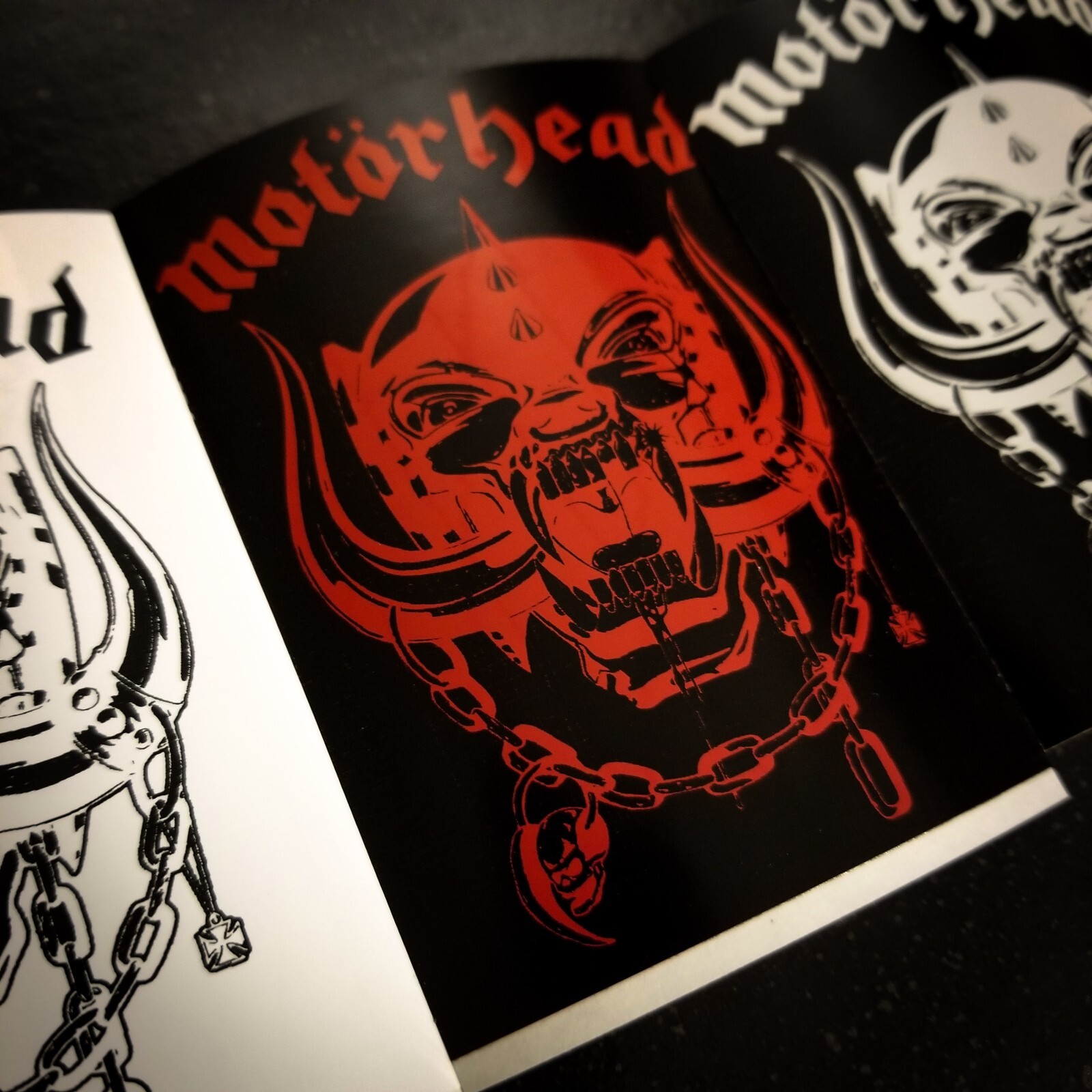 Motorhead 4 x 3″ Waterproof Vinyl Sticker Decal [💪 HQ Durability!] Lemmy Metal