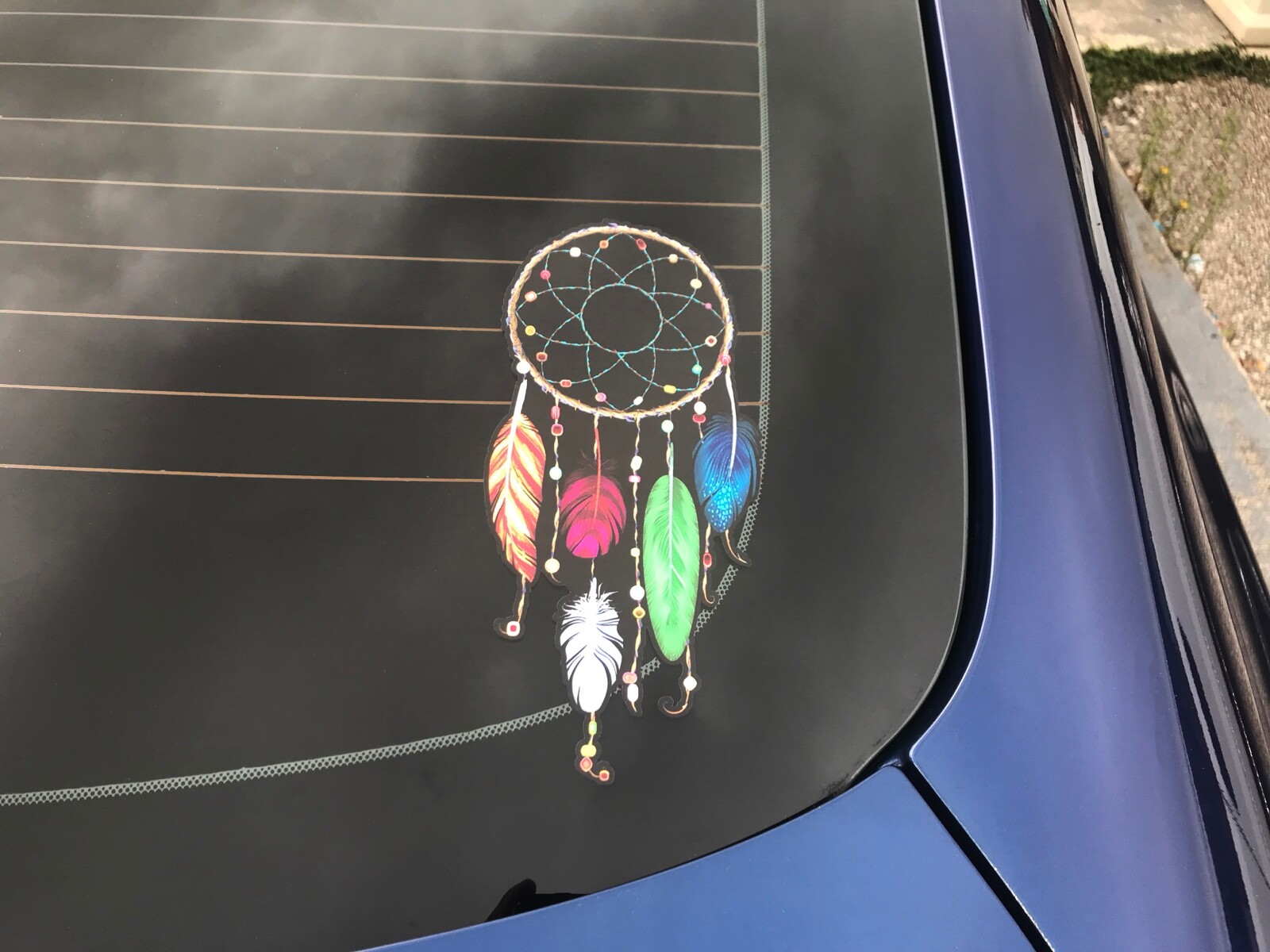Native American Dreamcatcher, Indian Dream Catcher Bumper Sticker