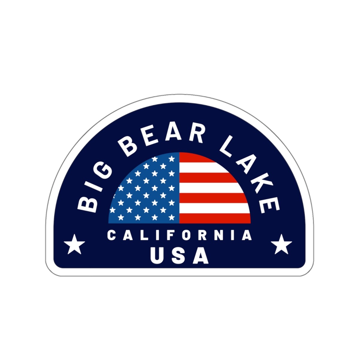 Big Bear Lake, California – Kiss-Cut Stickers