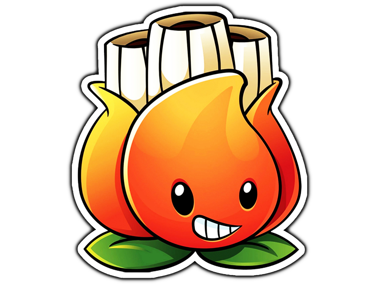 A.K.E.E Plants Zombies Sticker Waterproof Vinyl Decal Die-Cut Car Laptop