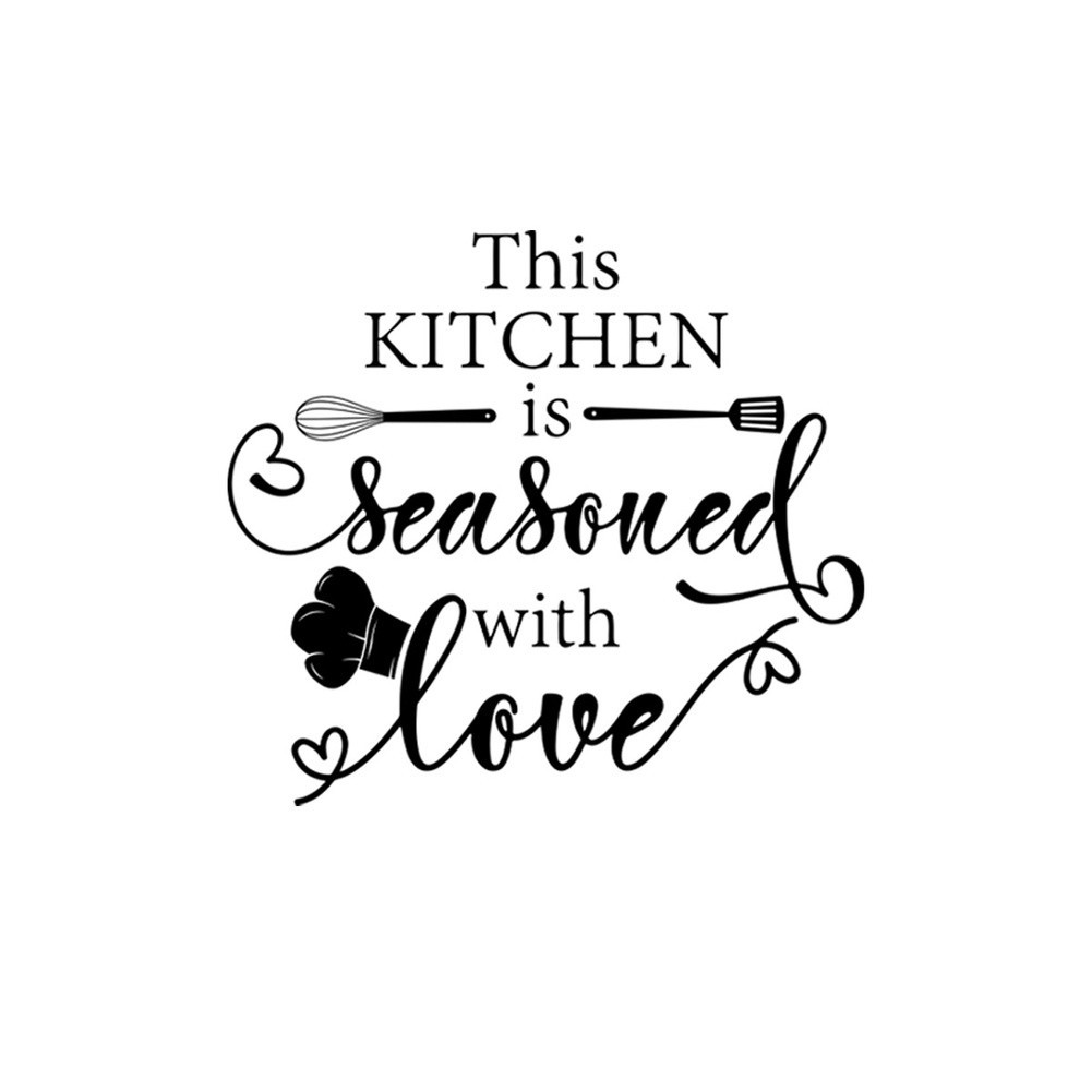 Home Decor Kitchen Decor Kitchen Wall Sticker Modern Style Minimalist Patterns