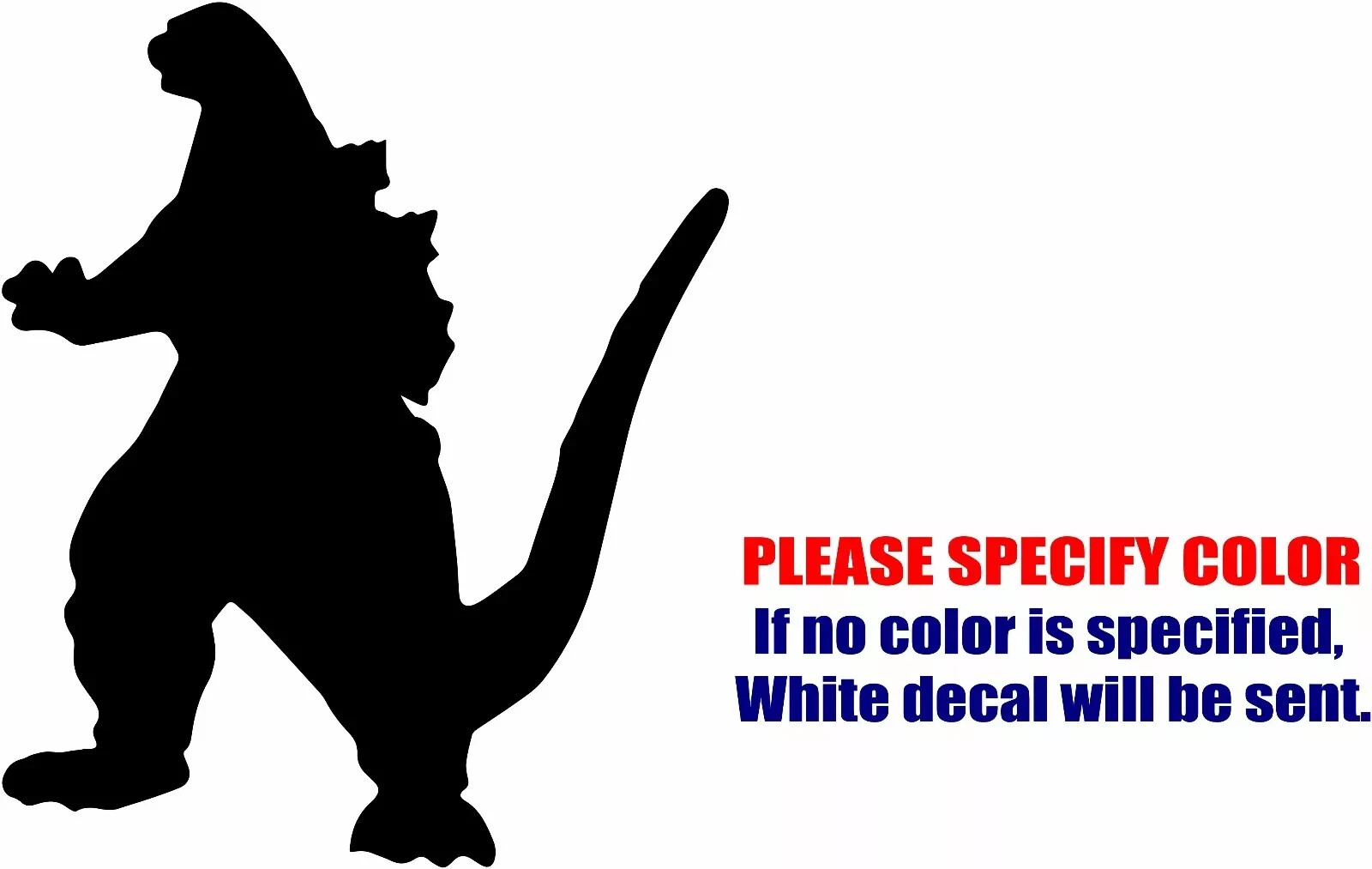 Godzilla JDM Vinyl Decal Sticker Car Truck Window Bumper Various Sizes