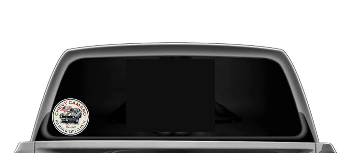 Car Classics “Camaro” – 4″ Handcrafted Vinyl Decal Cooler Vehicle Laptop Tumbler