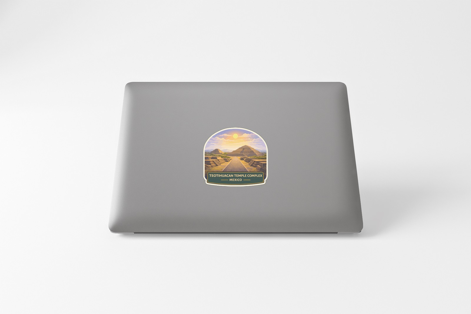 Teotihuacan Temple Complex Mexico Sticker Decal Vinyl Die-Cut World Heritage