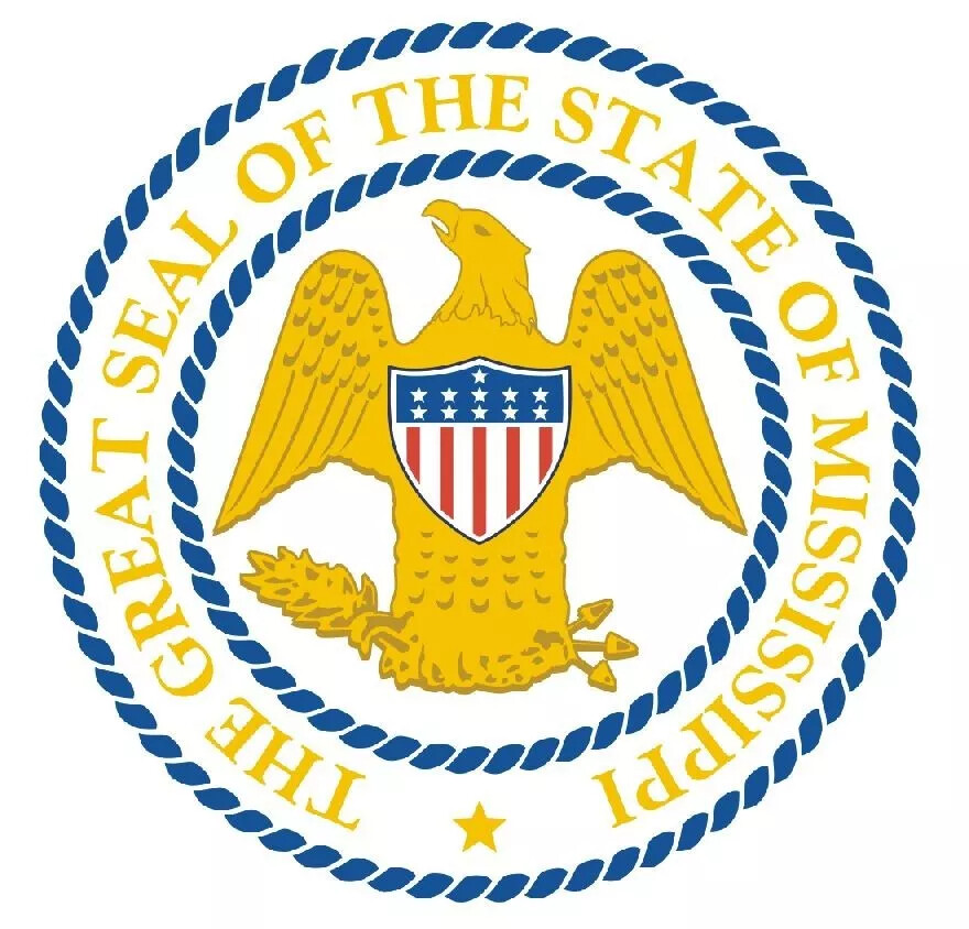 Mississippi State Seal Sticker Decal R525
