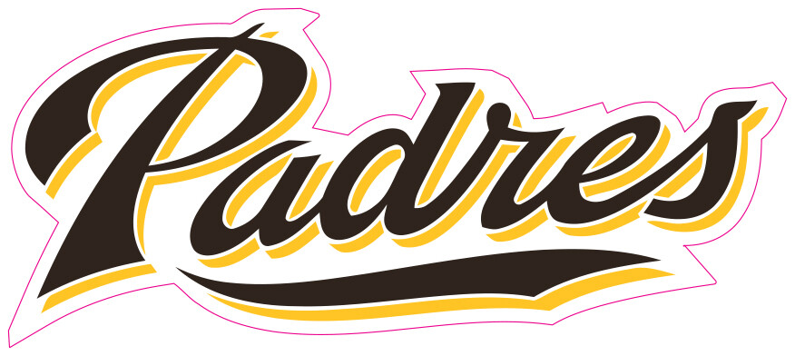 San Diego Padres Vinyl Decal Sticker Car Truck Bumper Tumbler Mug