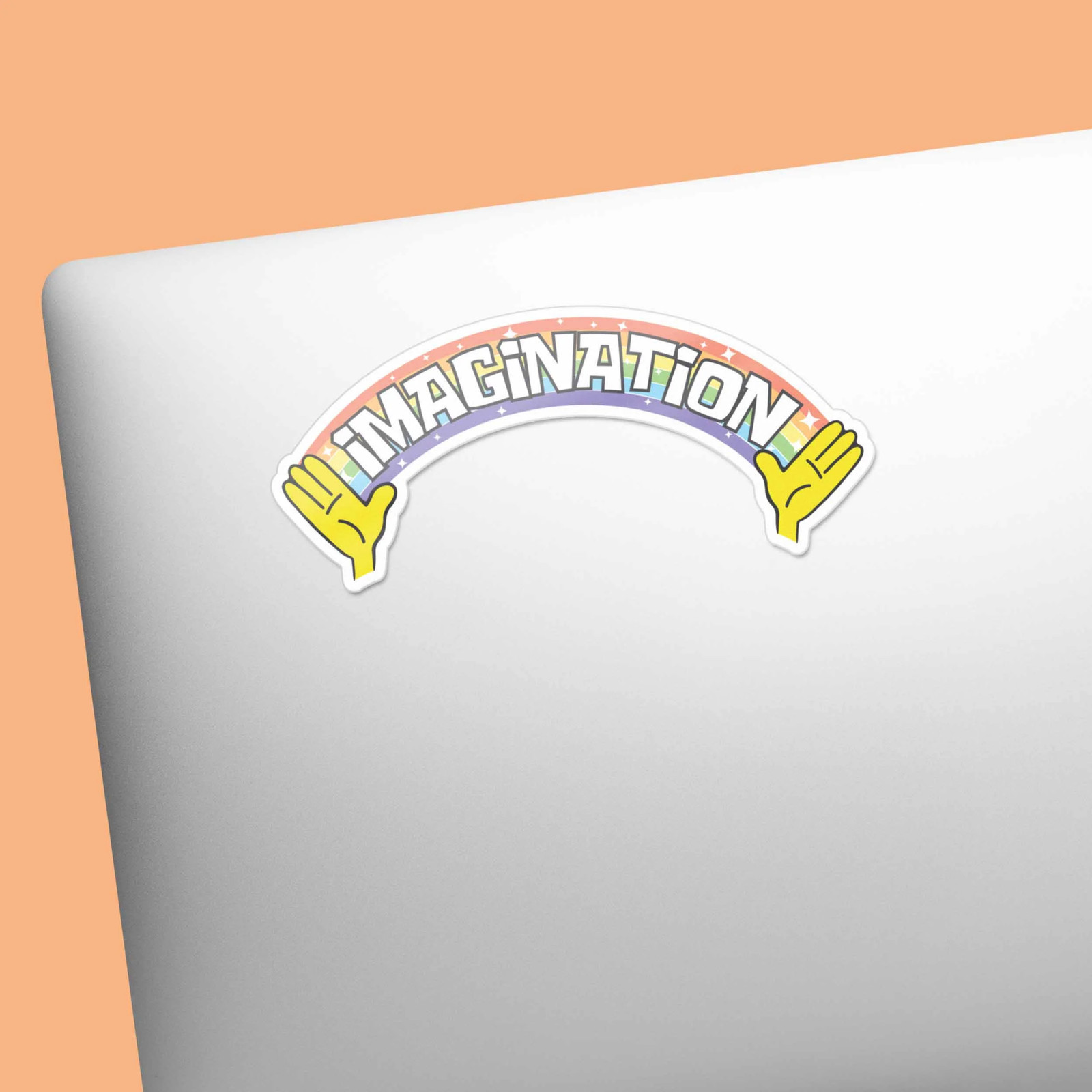 Imagination Funny TV Quote Sticker