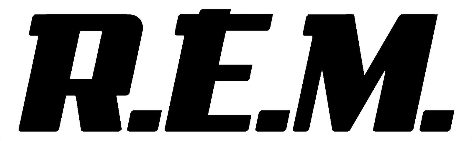 REM Rock Band Die Cut Vinyl Decal Laptop Car Window. Many Colors And Sizes