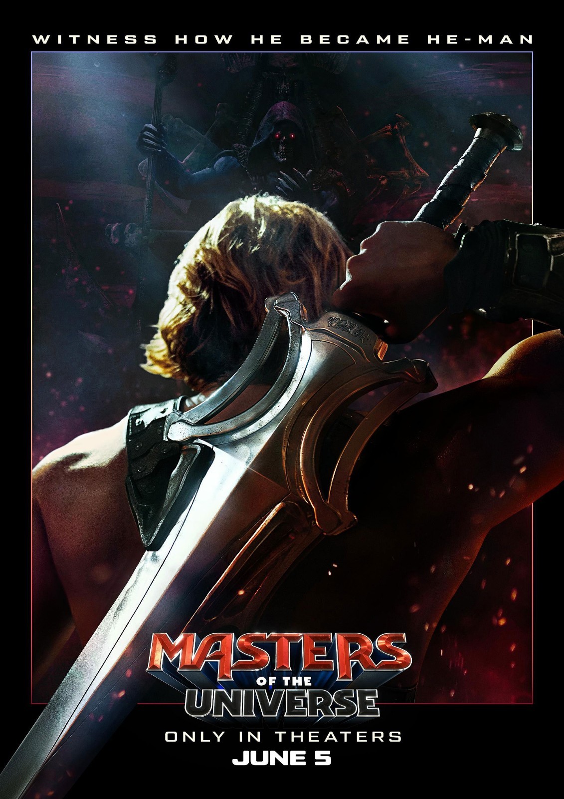 Masters Of The Universe Adv 2026 Movie Poster HE-MAN 🐅🗡💀